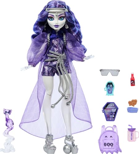 Monster High Spectra Vondergeist Muñeca con su mascota... - High-Tech & Électronique Amazon Espagne à 20.99€