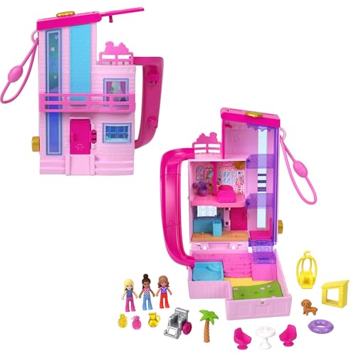 Polly Pocket Barbie HWP11 - Casa de ensueño, Estuche con 3... - Jouets & Jeux Amazon Espagne à 21.99€