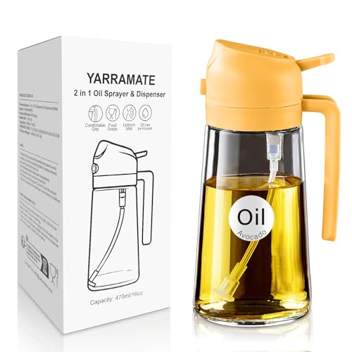 YARRAMATE Pulverizador de Aceite para Cocinar, Botella... - Maison & Cuisine Amazon Espagne à 10.99€