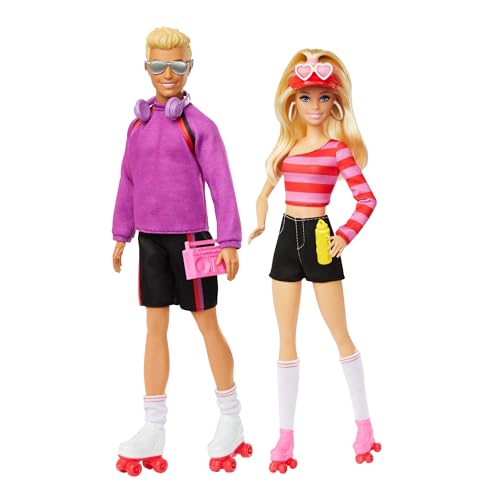 Barbie Fashionistas Set with 2 Fashion Dolls & 6... - Jouets & Jeux Amazon Royaume-Uni à 14.99€