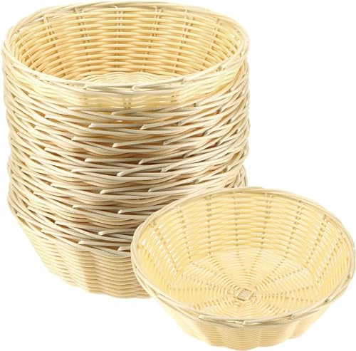 TAICHEUT 20 Stück Weidenkorb, 20 cm, handgewebt, rund... - Maison & Cuisine Amazon Allemagne à 44.95€