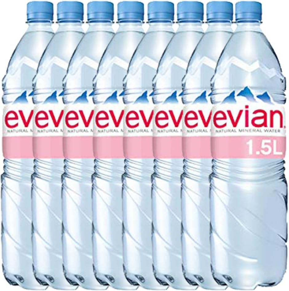 Eviaan 1.5L Water Bottle Pack of 8 - Bébé & Puériculture en promo à 9.99€