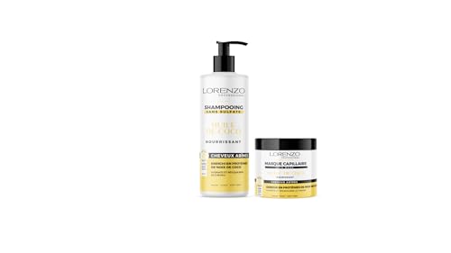 Lorenzo - CARE PACK - Champú y Mascarilla Aceite de Coco... - Auto & Moto Amazon Espagne à 11.87€