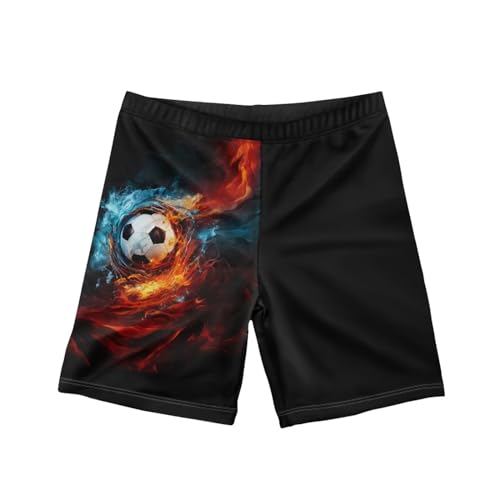 Howilath Football Boy Summer Board Trunks Blue and Red Fire... - Sports & Fitness Amazon Royaume-Uni à 1.00€