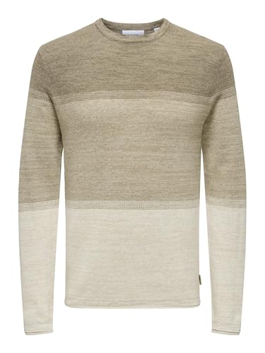 Only & Sons Pull en Maille ONSFELIX Pull-Overs Silver... en promo à 17,25€ (-57%) sur Amazon FR