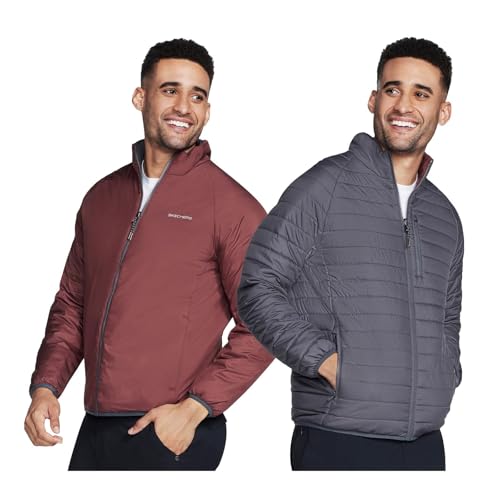 Skechers Chaqueta reversible Goshield Altitude para mujer... - Fashion & Clothing Amazon Spain à 50.08€