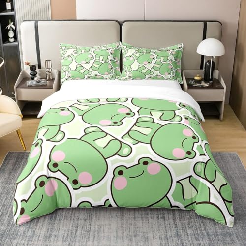 Homewish Copripiumino 140 x 200 rana in 100% cotone, set di... - Jouets & Jeux en promo à 34.40€