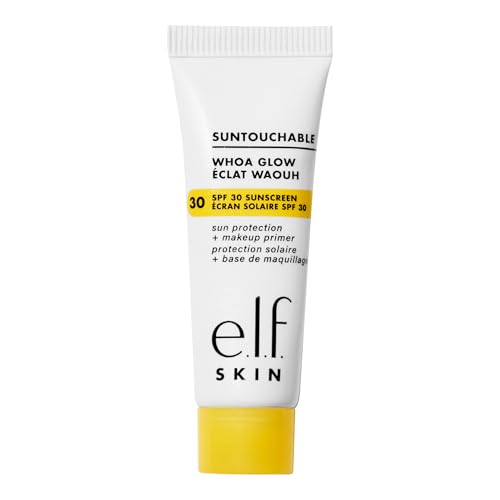 e.l.f. SKIN Suntouchable Whoa Glow SPF 30 Mini, Sunscreen &... - Tech & Electronics Amazon Germany à 7.00€