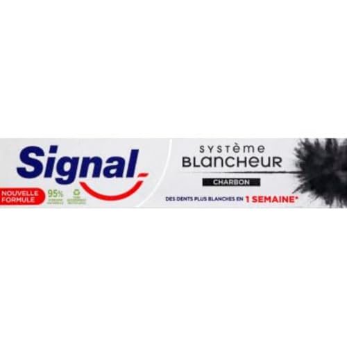 Signal Dentifrice système blancheur 1 semaine charbon actif... en promo à 3,15€ (-84%) sur Amazon FR