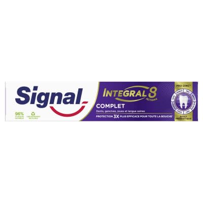 Signal Dentifrice integral 8 complet prebiotique, 7,5cl en promo à 2,85€ (-83%) sur Amazon FR