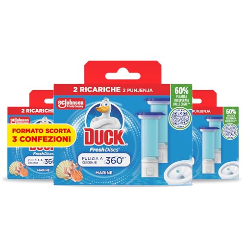 Duck Fresh Discs - Dischi gel igienizzanti WC, Fragranza... - Auto & Moto Amazon Italie à 11.99€