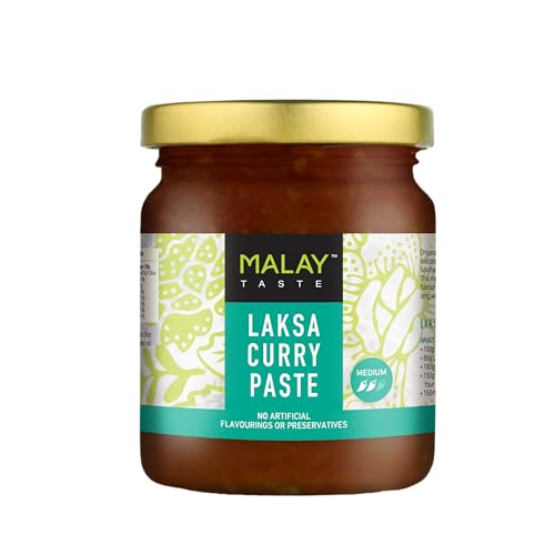 Malay Taste Laksa Curry Paste 6x185g - Épicerie Amazon Royaume-Uni à 4.99€