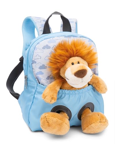 NICI mochila infantil azul 2 en 1 con león de peluche 25cm... - Jouets & Jeux Amazon Espagne à 7.50€