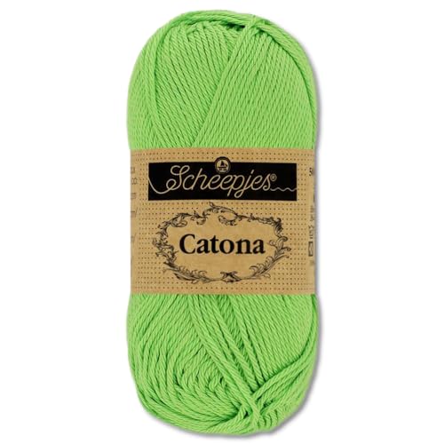 Frida's Wollhaus Scheepjes 50 g Catona 100% Cotone Maglia... - Loisirs Créatifs Amazon Italie à 2.49€
