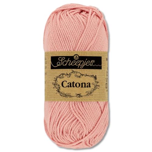 Frida's Wollhaus Scheepjes 50 g Catona 100% Cotone per... - Sports & Fitness Amazon Italie à 2.49€