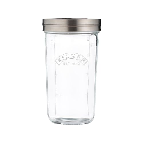 KILNER Siebglas | 0,5 L | Aufbewahrungsglas mit Deckel und... - Home & Kitchen Amazon Germany à 7.47€