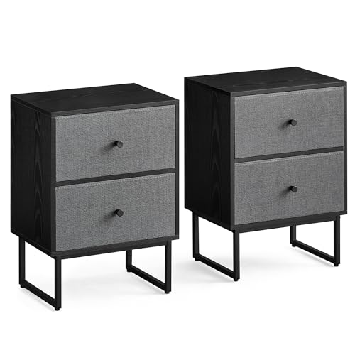 VASAGLE Chevet, Lot de 2, Table d’Appoint avec Rangement, 2... - Home & Kitchen Amazon France à 26.99€