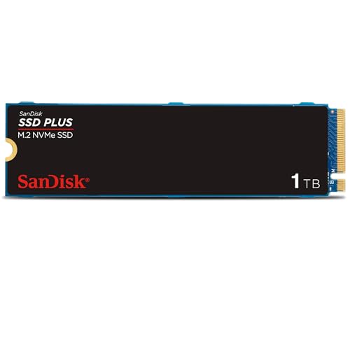 SanDisk SSD Plus 1TB, M.2 2280 PCIe Gen3 NVMe SSD, con... - High-Tech & Électronique Amazon Espagne à 168.44€