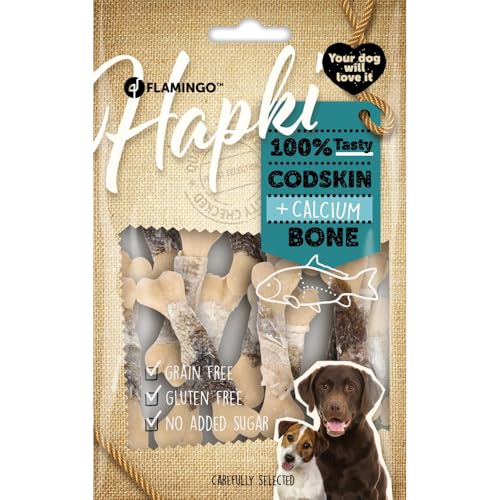 Flamingo HAPKI OS DE Calcium avec Peau DE Poisson 85G - Amazon France à 4.29€