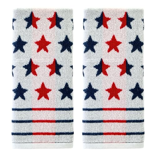 SKL Home Patriotic 4th of July Red White and Stars Hand... - Amazon Royaume-Uni à 4.95€