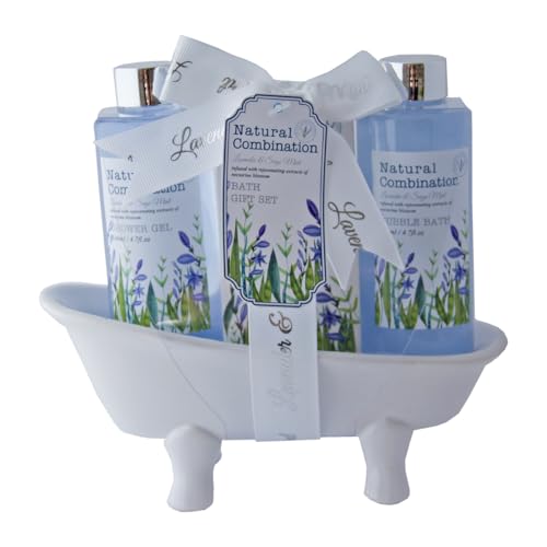 Accentra Badeset LAVENDEL in Keramikbadewanne, inkl. 140ml... - High-Tech & Électronique Amazon Allemagne à 12.25€