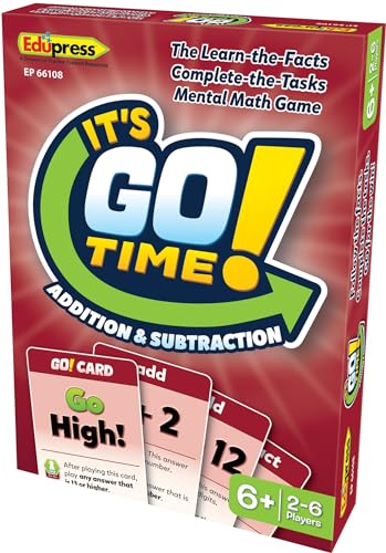 Teacher Created Resources It's GO Time! Jeu : Addition &... - Jeux Vidéo & Consoles en promo à 18.79€