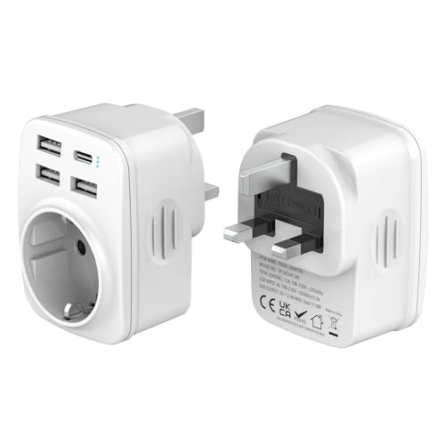 Hoppac Adattatore Presa Inglese,Adattatore Spina Inglese... - High-Tech & Électronique Amazon Italie à 13.99€