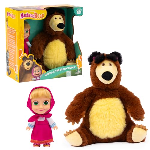 Masha & Michka, Coffret Masha poupée 12 cm, et Michka... - Jouets & Jeux Amazon France à 17.50€