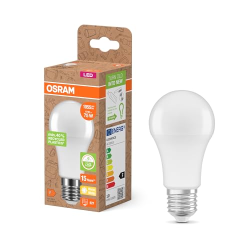 OSRAM Bombillas LED E14, LED Star A 75 Reciclaje 10W, 2700K... - High-Tech & Électronique Amazon Espagne à 6.74€