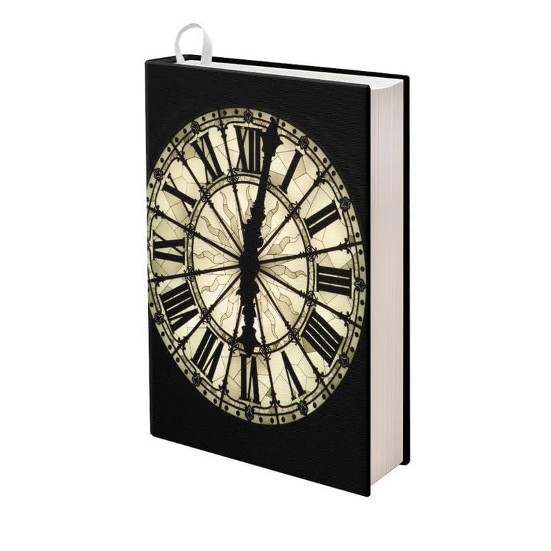 Kuiaobaty Funda de libro con impresión de reloj vintage... - Sports & Fitness Amazon Espagne à 1.00€