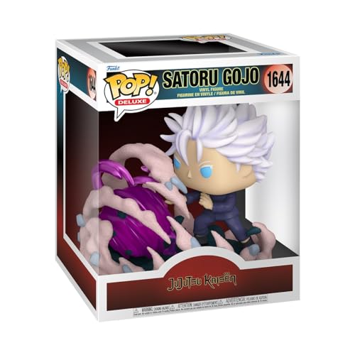 Funko Pop! Deluxe: JJK - Satoru Gojo - (HT: Purple)... - Jouets & Jeux Amazon France à 25.99€