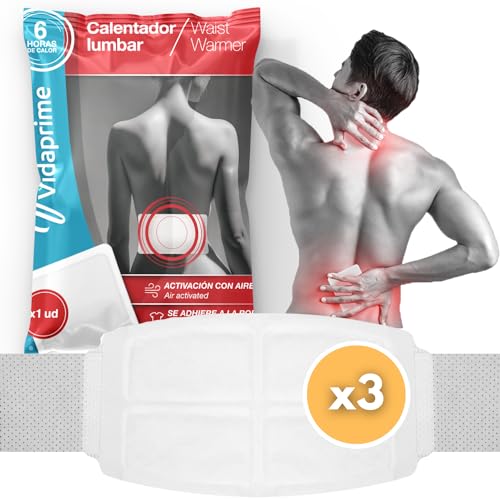 Vidaprime Pack x3 Parches de Calor Lumbar CALOR CALMANTE... - Auto & Motorcycle Amazon Spain à 7.96€