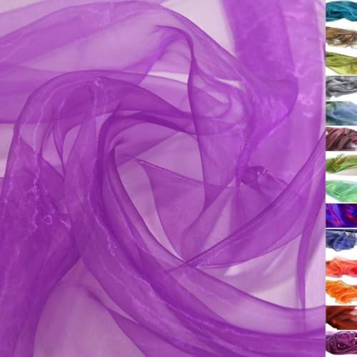 TOLKO Organza Stoffe zum Nähen Meterware | Hauch Zart... - Maison & Cuisine en promo à 1.48€