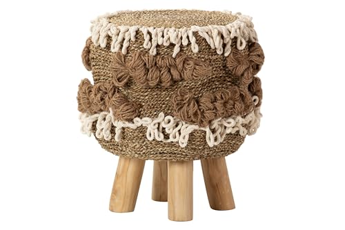 Adda Home Sitzsack aus natürlicher Alge, 44 x 44 x 45 cm - Maison & Cuisine en promo à 65.49€
