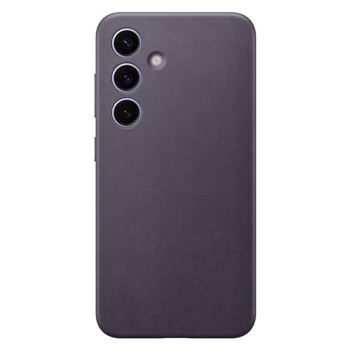 Samsung Galaxy Official S24 Vegan Leather Case, Dark Violet - High-Tech & Électronique Amazon Royaume-Uni à 10.60€