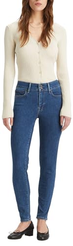 Levi's 711 Double Button Vaqueros, Azul (Slight Twist), 24W... - Maison & Cuisine Amazon Espagne à 47.95€