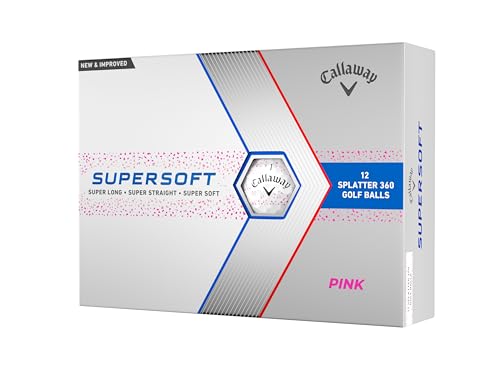 Callaway Golf Supersoft - Pelota de Golf Rosa con 23... - Sports & Fitness Amazon Espagne à 47.96€
