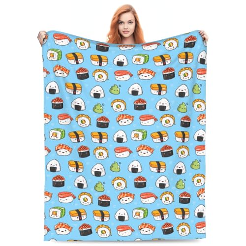 Sushi Blanket Gifts for Sushi Lovers Kawaii Japanese Food... - Maison & Cuisine Amazon Royaume-Uni à 3.00€