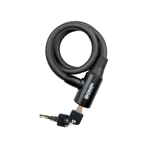 BONIN SPIRAL PADLOCK 12 X 800 MM BLACK - Amazon Royaume-Uni à 6.50€