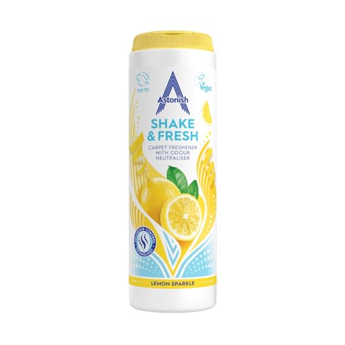 Astonish Shake & Fresh Carpet Freshener, Eliminates Odours... - Maison & Cuisine en promo à 1.00€