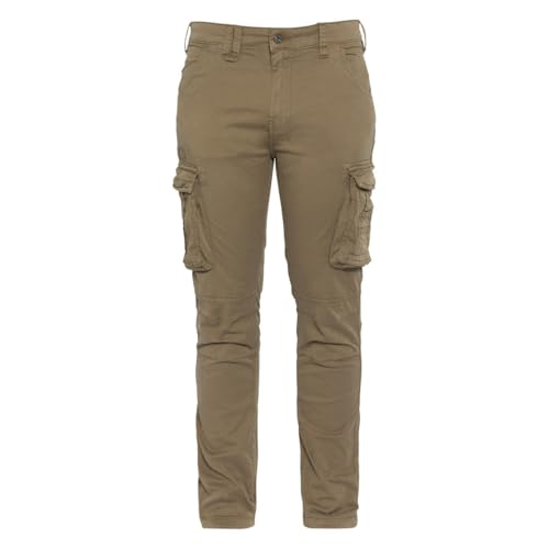 Schott NYC TRTANK70 Pantalon Cargo Kaki 38W - Maison & Cuisine Amazon France à 35.43€