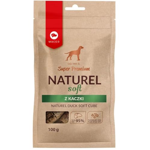 MACED SP Natural Soft mit Ente für Hunde, 100 g - Animalerie Amazon Allemagne à 4.40€