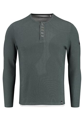 KEY LARGO Felpa da Uomo Sandro Button, Dark Green (1501)... - Amazon Italy à 22.77€