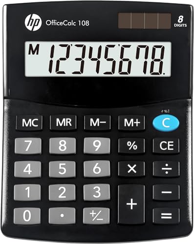 HP Office Calculator 108 - Fournitures Bureau Amazon France à 8.95€