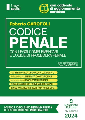 Codice normativo di diritto penale. Concorso in... - Jouets & Jeux Amazon Italie à 18.40€