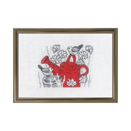 Permin Kit de broderie au point de croix Motif carafe à eau - Auto & Moto en promo à 13.86€