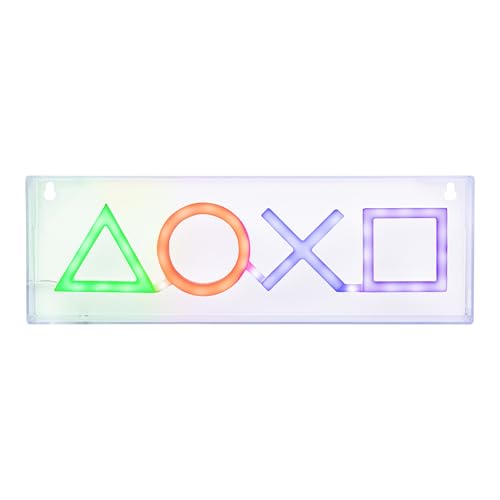 PlayStation Icons LED Neon Light - Officially Licensed Free... - Home & Kitchen Amazon UK à 10.00€
