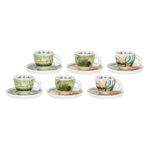 THUN - Set 6 tazzine espresso con piattino, Vogliadi... - Amazon Italie à 34.95€