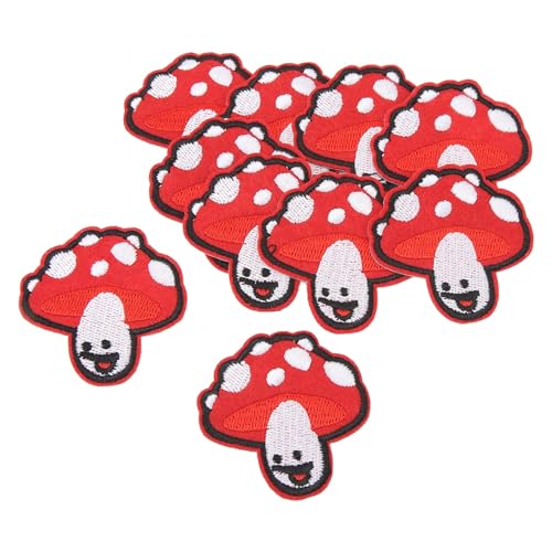 30 Parches de Hongos para Planchar para Ropa, Mini Parches... - Loisirs Créatifs Amazon Espagne à 1.25€