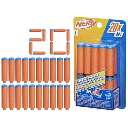 Nerf N Series, Recambio de 20 Dardos de Espuma N, Naranja y... - Toys & Games Amazon Spain à 2.25€
